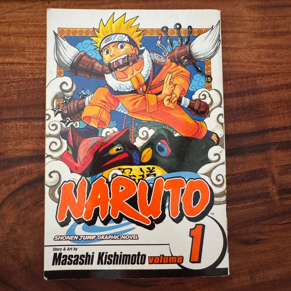 Naruto Graphic Novel Volume 1 Shonen Jump Manga Masashi Kishimoto